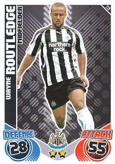 Wayne Routledge Newcastle United 2010/11 Topps Match Attax #228
