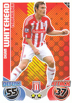 Dean Whitehead Stoke City 2010/11 Topps Match Attax #247