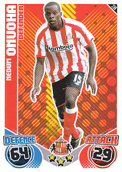 Nedum Onuoha Sunderland 2010/11 Topps Match Attax #259