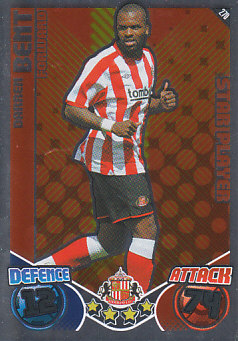 Darren Bent Sunderland 2010/11 Topps Match Attax Star Player #270