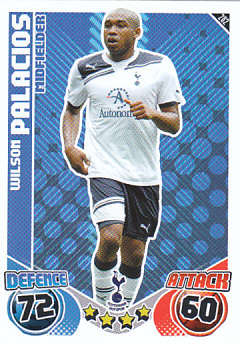Wilson Palacios Tottenham Hotspur 2010/11 Topps Match Attax #282