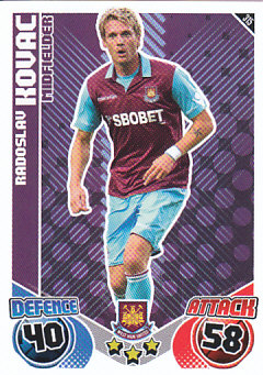 Radoslav Kovac West Ham United 2010/11 Topps Match Attax #315