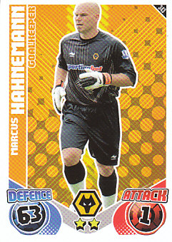 Marcus Hahnemann Wolverhampton Wanderers 2010/11 Topps Match Attax #343