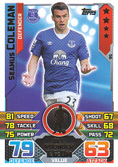 Seamus Coleman Everton 2015/16 Topps Match Attax #95