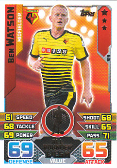 Ben Watson Watford 2015/16 Topps Match Attax #319