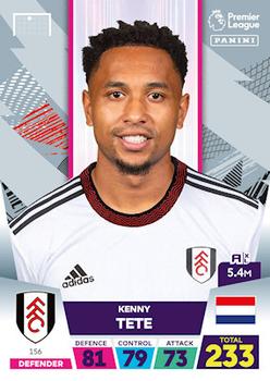 Kenny Tete Fulham Panini Adrenalyn XL Premier League 2022/23 #156