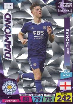 Luke Thomas Leicester City Panini Adrenalyn XL Premier League 2022/23 Diamond #400