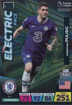 Christian Pulisic Chelsea Panini Adrenalyn XL Premier League 2022/23 Electric Pace #416