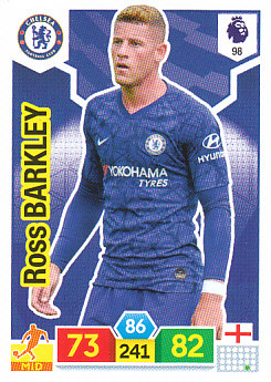 Ross Barkley Chelsea 2019/20 Panini Adrenalyn XL #98