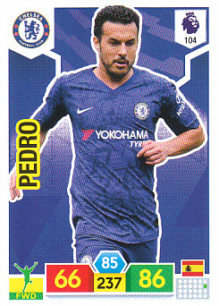 Pedro Rodriguez Chelsea 2019/20 Panini Adrenalyn XL #104