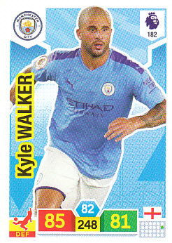 Kyle Walker Manchester City 2019/20 Panini Adrenalyn XL #182