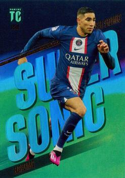 Achraf Hakimi Paris Saint-Germain Panini Top Class 2023 Super Sonic #158