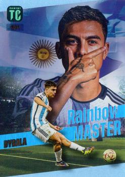 Paulo Dybala Argentina Panini Top Class 2023 Rainbow Master #201