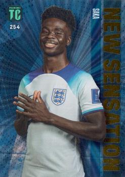 Bukayo Saka England Panini Top Class 2023 New Sensation #254