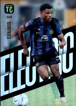 Denzel Dumfries Internazionale Milano Panini Top Class 2024 Electric #149