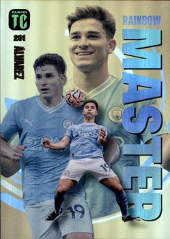 Julian Alvarez Manchester City Panini Top Class 2024 Rainbow Master #201