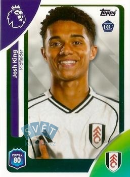 Josh King Fulham Topps Premier League 2026  #152