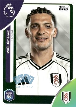 Raul Jimenez Fulham Topps Premier League 2026  #159