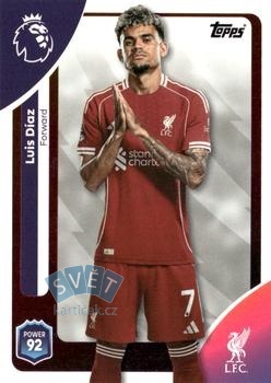 Luis Diaz Liverpool Topps Premier League 2026  #173