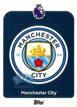 Team Badge Manchester City Topps Premier League 2026  #181