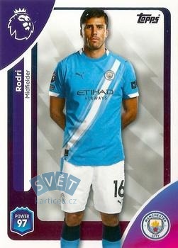 Rodri Manchester City Topps Premier League 2026  #188
