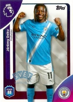 Jeremy Doku Manchester City Topps Premier League 2026  #189