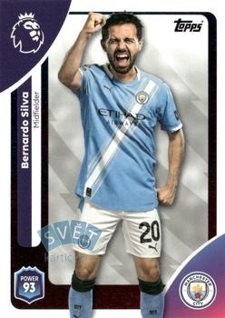 Bernardo Silva Manchester City Topps Premier League 2026  #191