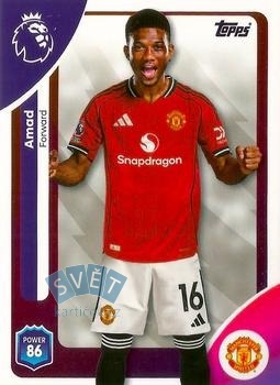 Amad Manchester United Topps Premier League 2026  #211