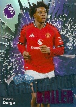 Patrick Dorgu Manchester United Topps Premier League 2026 Breakthrough Baller #216