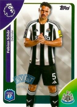 Fabian Schar Newcastle United Topps Premier League 2026  #221