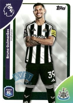 Bruno Guimaraes Newcastle United Topps Premier League 2026  #227