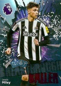 Lewis Miley Newcastle United Topps Premier League 2026 Breakthrough Baller #234