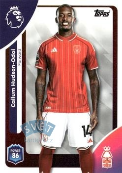 Callum Hudson-Odoi Nottingham Forest Topps Premier League 2026  #246