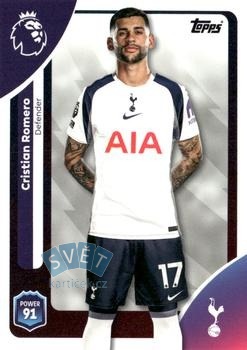 Cristian Romero Tottenham Hotspur Topps Premier League 2026  #257
