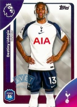 Destiny Udogie Tottenham Hotspur Topps Premier League 2026  #258