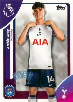 Archie Gray Tottenham Hotspur Topps Premier League 2026  #259
