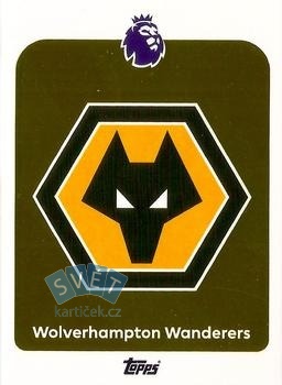Team Badge Wolverhampton Wanderers Topps Premier League 2026  #289