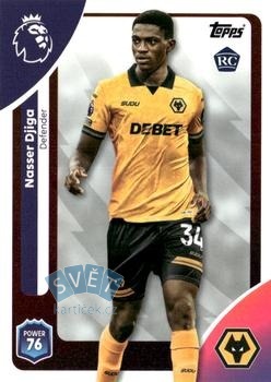 Nasser Djiga Wolverhampton Wanderers Topps Premier League 2026  #292