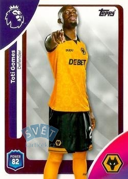 Toti Gomes Wolverhampton Wanderers Topps Premier League 2026  #294