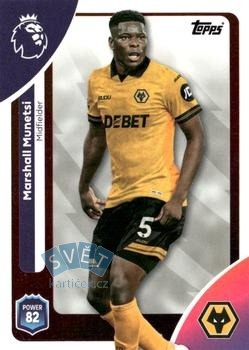 Marshall Munetsi Wolverhampton Wanderers Topps Premier League 2026  #296
