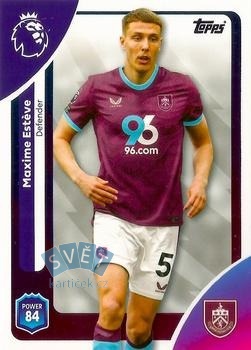Maxime Esteve Burnley Topps Premier League 2026  #309