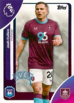 Josh Cullen Burnley Topps Premier League 2026  #314