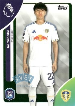 Ao Tanaka Leeds United Topps Premier League 2026  #331