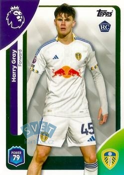 Harry Gray Leeds United Topps Premier League 2026  #334