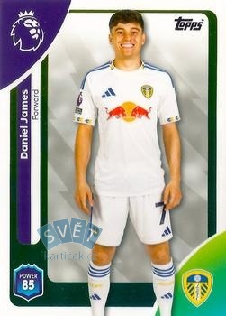 Daniel James Leeds United Topps Premier League 2026  #337
