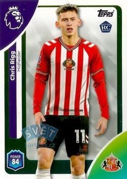 Chris Rigg Sunderland Topps Premier League 2026  #349