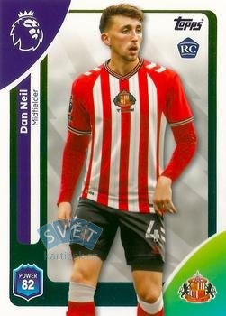 Dan Neil Sunderland Topps Premier League 2026  #350