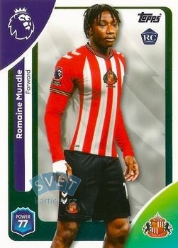 Romaine Mundle Sunderland Topps Premier League 2026  #354