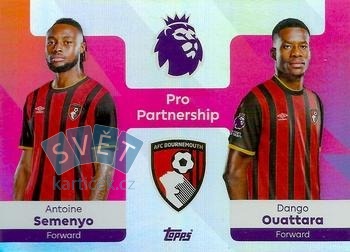 Antoine Semenyo / Dango Ouattara AFC Bournemouth Topps Premier League 2026 Pro Partnership #363