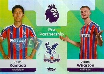 Daichi Kamada / Adam Wharton Crystal Palace Topps Premier League 2026 Pro Partnership #368